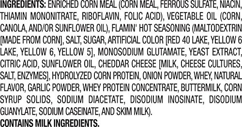 Cheetos Cheetos Minis Canisters, Flamin\' Hot, 3.625 Ounce (Pack of 6)