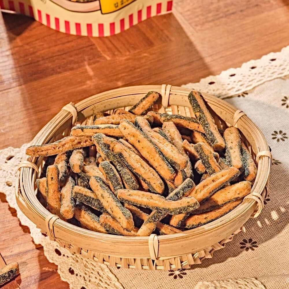 ROM AMERICA MANJUN Kimskkang Seaweed (Nori) Snack 3 Pack Original Favor ( ) and 3 Pack Hot&Spicy Favor ( )