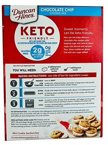 Duncan Hines Duncan Hines Keto Friendly Chocolate Chip Cookie Mix, 8.8 oz