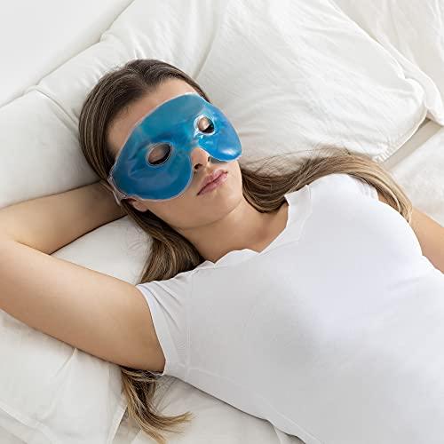 Navaris Navaris Set of 2 Gel Eye Masks - 2X Reusable Eye Masks for Hot/Cold Use