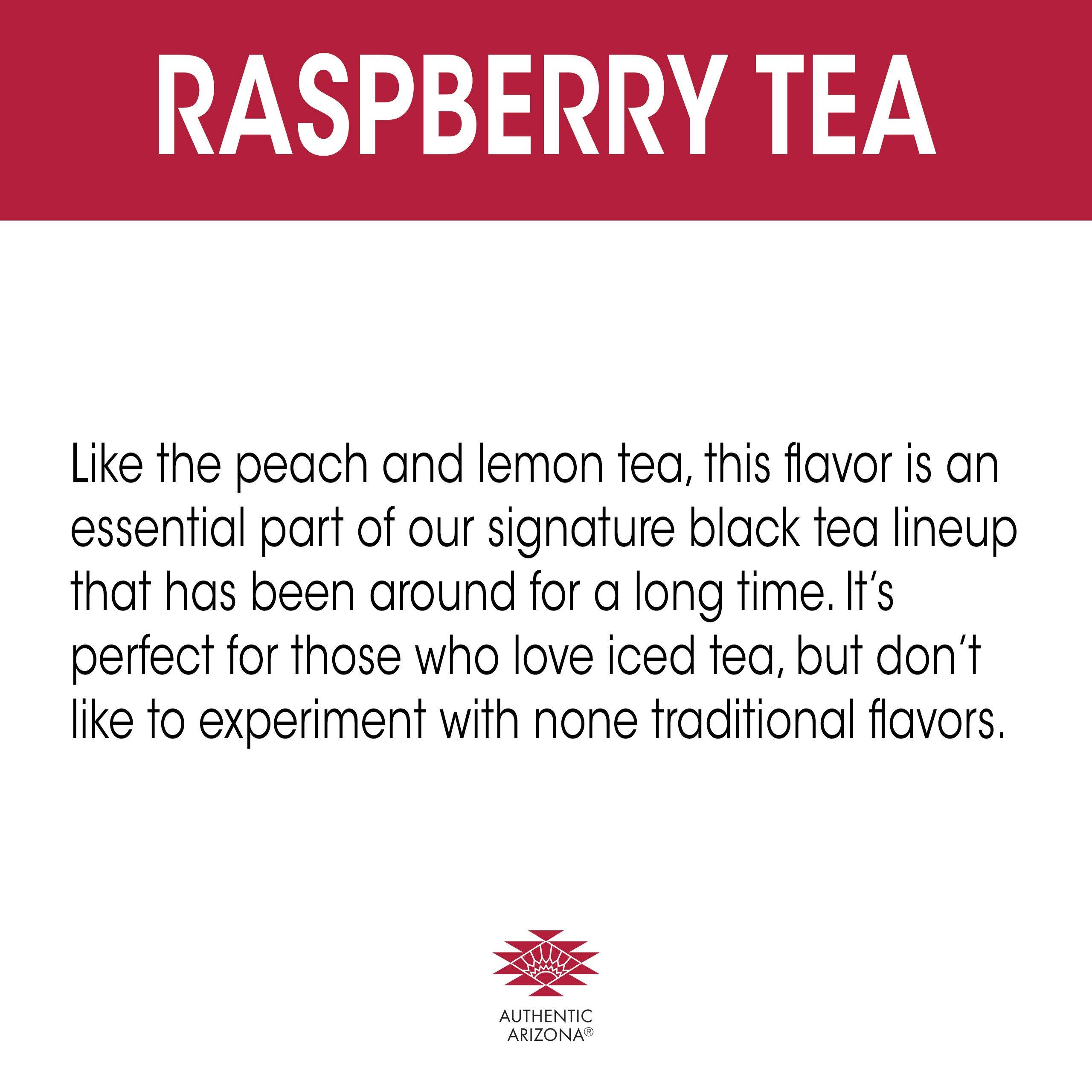 Arizona AriZona Raspberry Tea - Big Can, 22 Fl Oz (Pack of 24)