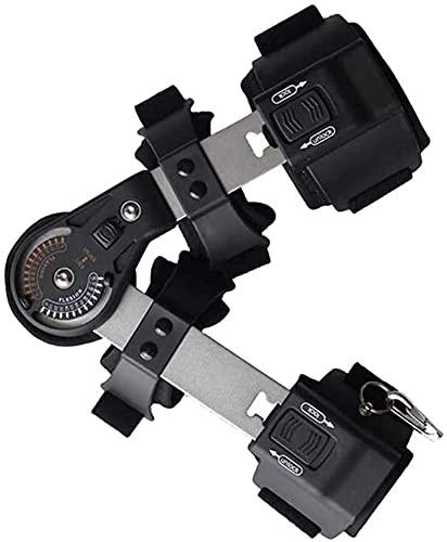 QJHP Hinged Elbow Brace, Hinged Support Sling Stablizer for Dislocated Arm, Adjustable Post OP Elbow Brace Stabilizer Splint Arm Injury Recovery Support After Surgery (Right)