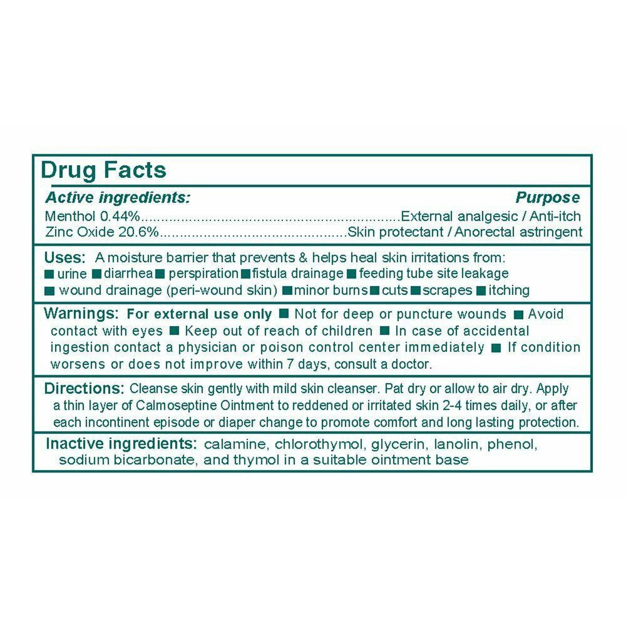 The Calmoseptine, nc Incorporated CALMOSEPTINE Ointment 4OZ Tube (EA)