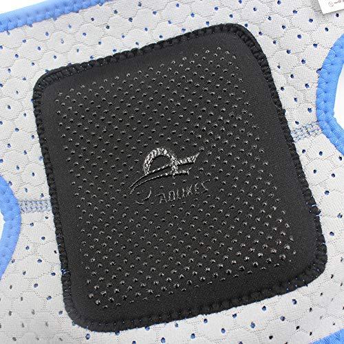 JUMISEE JUMISEE (2PCS Kids Adjustable Knee Pad, Anti-Slip Padded Sponge Knee Brace Breathable Flexible Elastic Knee Support for Football Volleyball Dance Skating Basketball Sports