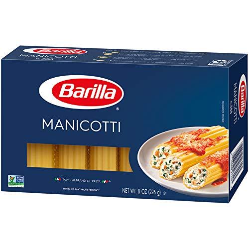 Barilla Barilla Pasta, Manicotti, 8 Ounce (Pack of 4)
