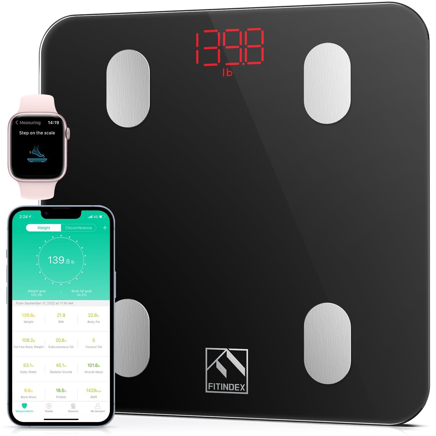 FITINDEX FITINDEX Digital Scale and Smart Body Tape Measure
