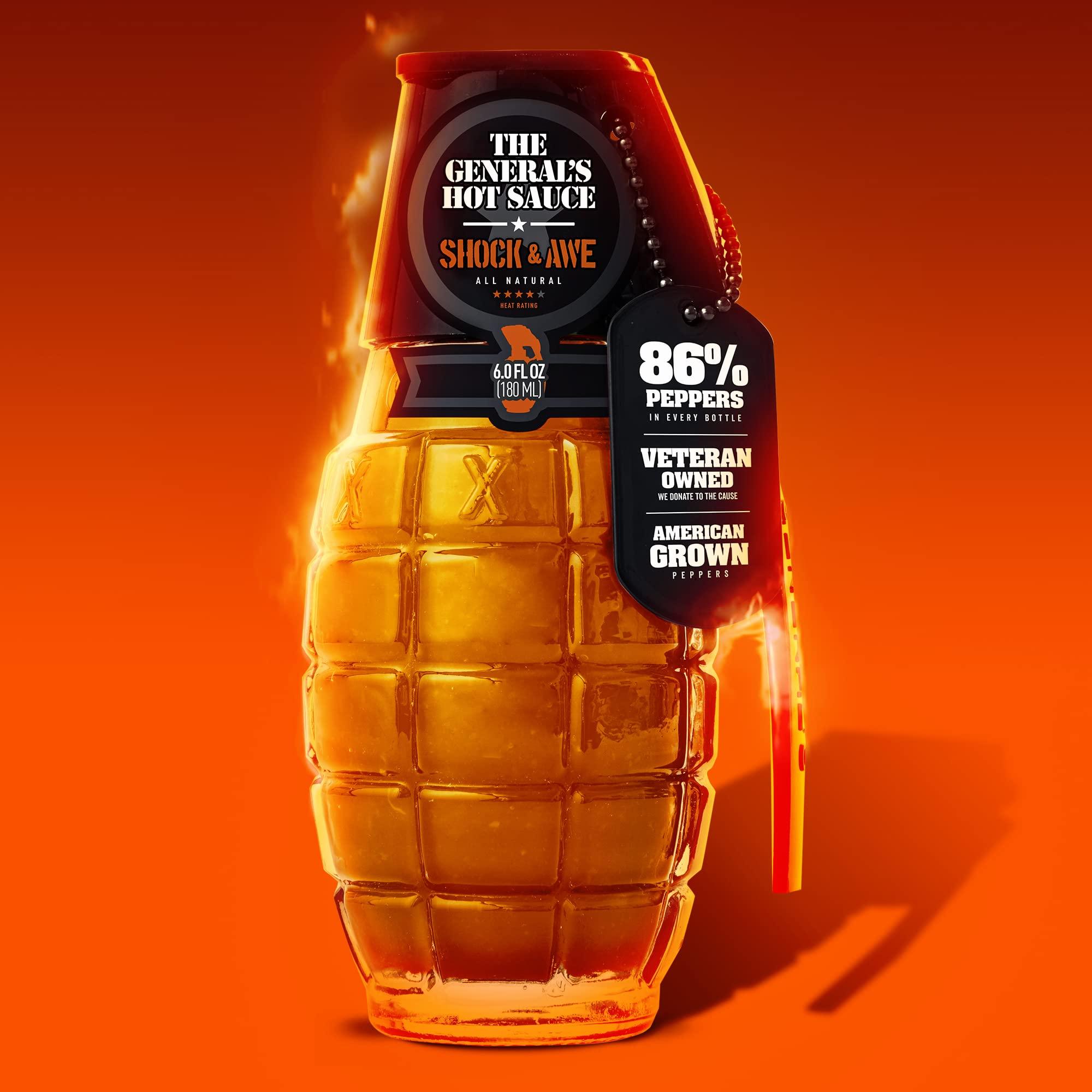 The General\'s Hot Sauce The General\'s Hot Sauce - Super 6 Pack of Hot Sauces