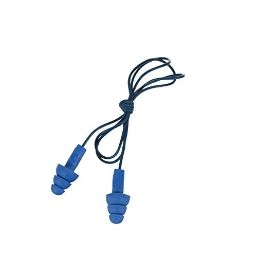 3M 3M E-A-R UltraFit Earplugs 340-4007, Metal Detectable, Corded, Poly Bag, 400 Pair/Case