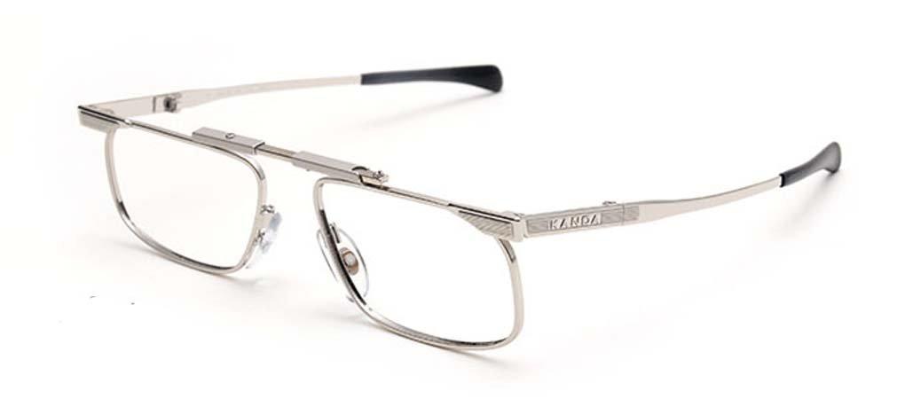 Slimfold By Kanda SlimFold Reading Glasses by Kanda of Japan Model 3 Color Silver Strength +3.25