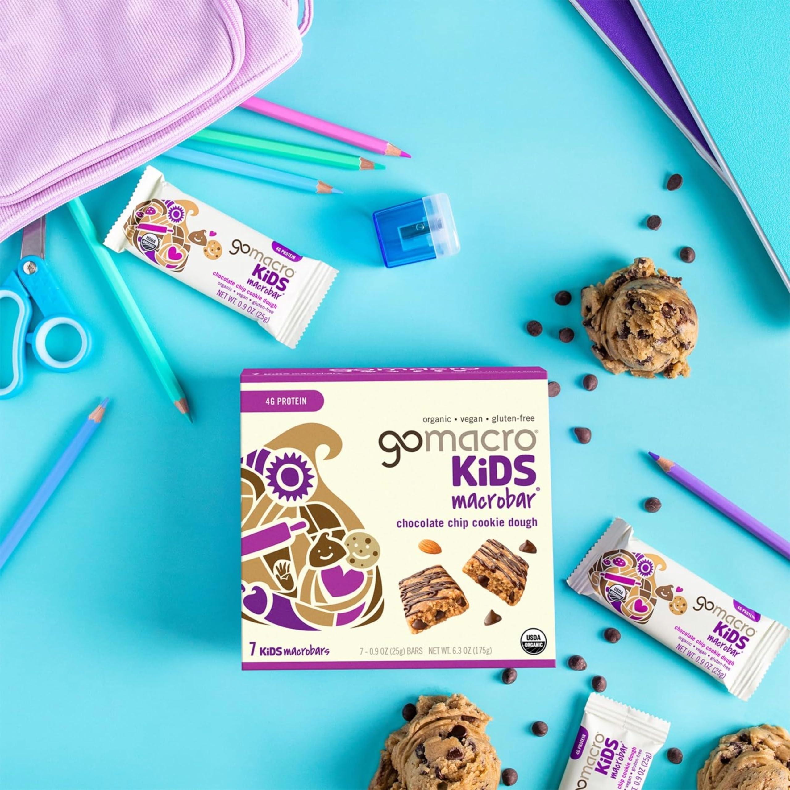 GoMacro GoMacro Kids MacroBar 4 Flavor Assortment-(0.90 Ounce Bars, 28 Count)