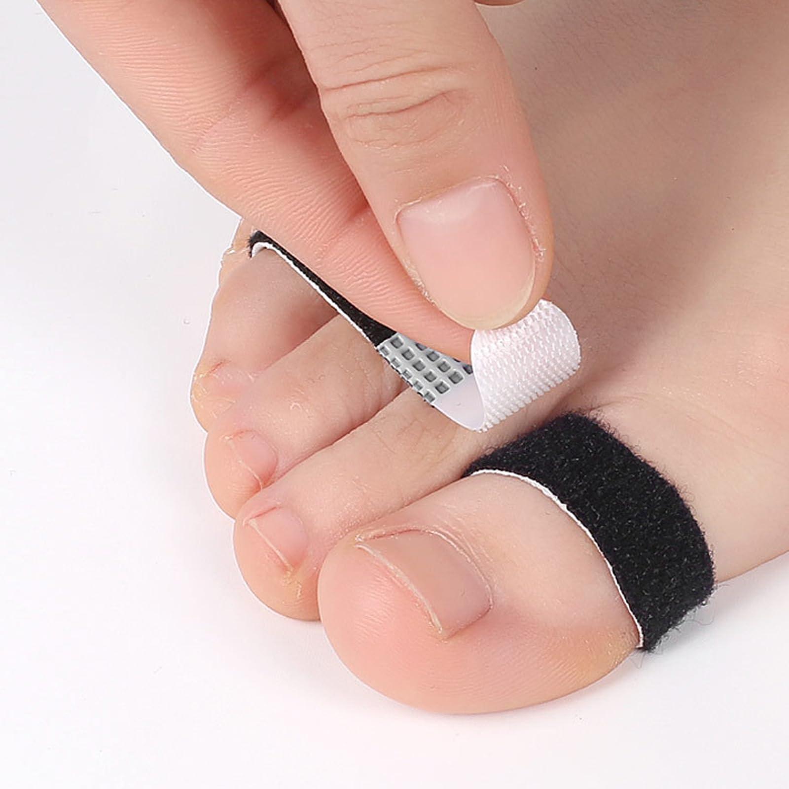 HNYG HNYG 10 Pack Finger Buddy Straps,Buddy Tape Finger Wraps,No-Slip Buddy Loops Finger Splints for Sprained,Fractured and Injured Fingers,Reusable and Washable