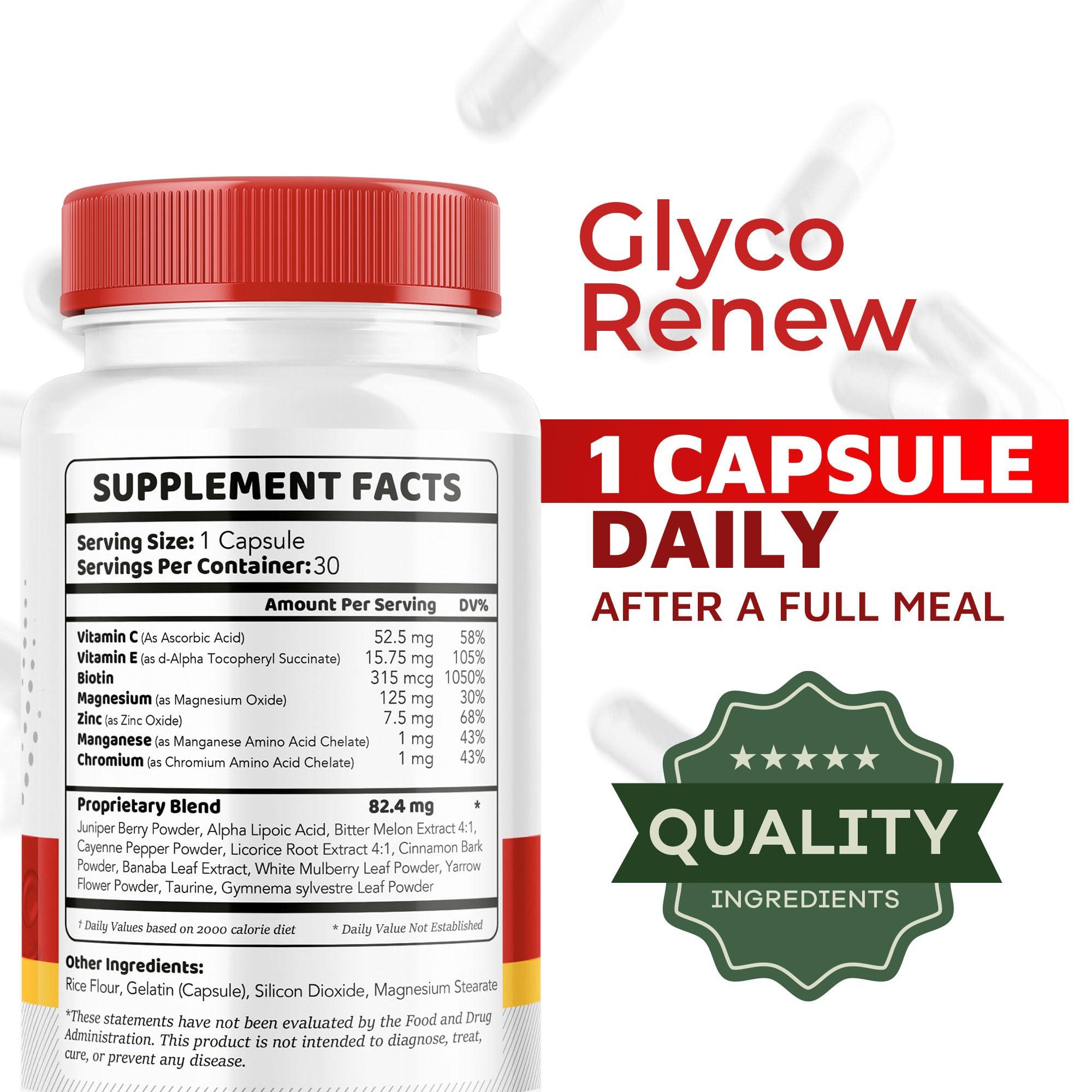 LIVORKA (5 Pack) Glyco Renew - Glyco Renew Blood Support, GlycoRenew Blood Support, Glyco Renew Blood Support Pills, Ripped Glyco Renew Blood Support, Glyco Renew Pills, Glyco Renew Supplement, 150 Capsules