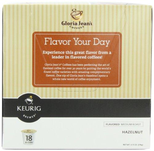 Keurig Gloria Jean's Hazelnut Keurig K-Cups, 18 count
