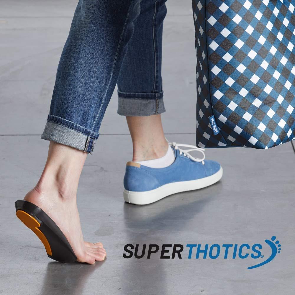 Superthotics Superthotics by WalkFit Customizable Orthotic Inserts Arch Support Shoe Insoles for Men & Women Relieve Plantar Fasciitis, Foot, Hip, Knee & Back Pain. Restore Balance, Stability & Comfort