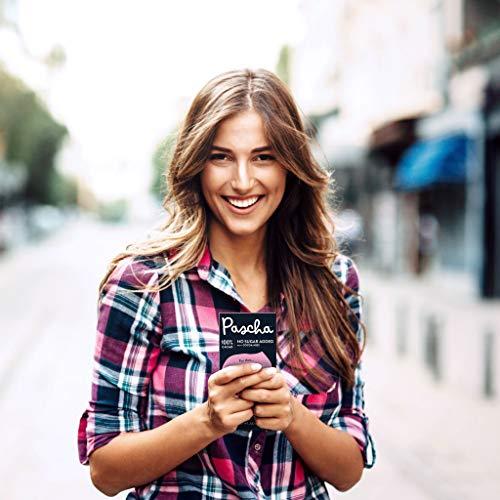 Pascha Pascha Organic No Added Sugar 100% Cacao With Cocoa Nibs Chocolate Bars, UTZ, Gluten Free, Non GMO, Pack of 5