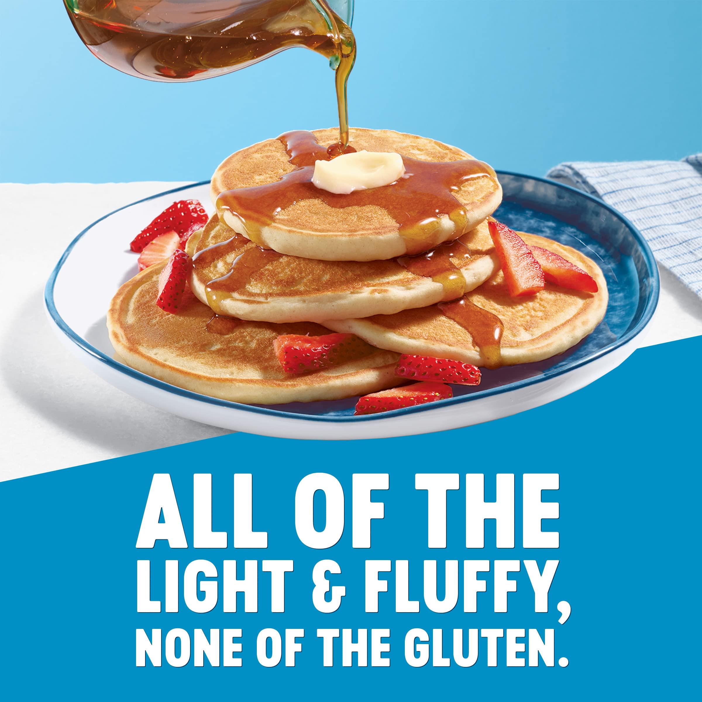 Krusteaz Krusteaz Gluten Free Buttermilk Pancake Mix, Light & Fluffy, 16 Oz Boxes (Pack of 8)