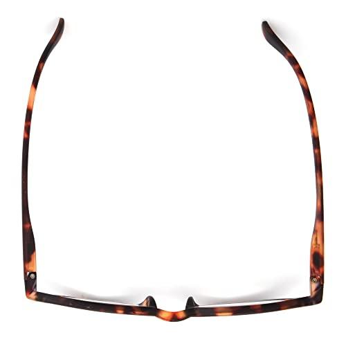 Foster Grant Foster Grant Unisex Parker Anti-fog Blue Light Readers Reading Glasses, Matte Rubberized Tortoise, 48 Mm US