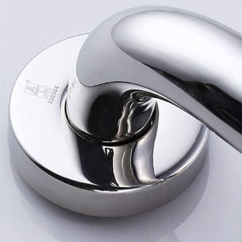 WSYTY Shower Grab Bar Bathroom Handrail Non-Slip Grab Rail,Vertical, Horizontal or Diagonal mounting Rails White and Yellow,Rail for Bathroom Safety, Shower,Bath, Toilet 3 Sizes (Size : 33cm)