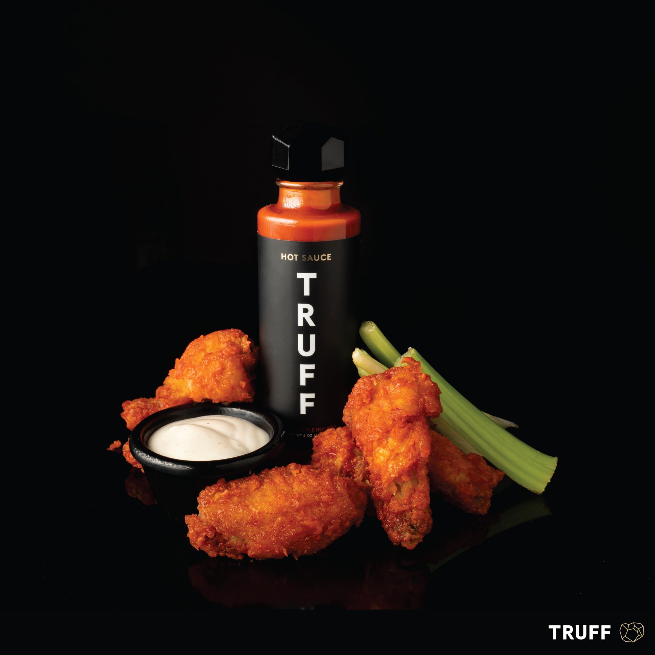 TRUFF TRUFF Hot Sauce Variety Pack, Gourmet Hot Sauce Set of Original, Hotter and Limited White Edition, Unique Flavor Experiences with Truffle, 3-Bottle Bundle, 3ct 6oz bottles