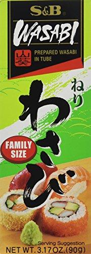 S S & B Wasabi Paste 90g (Pack of 3)