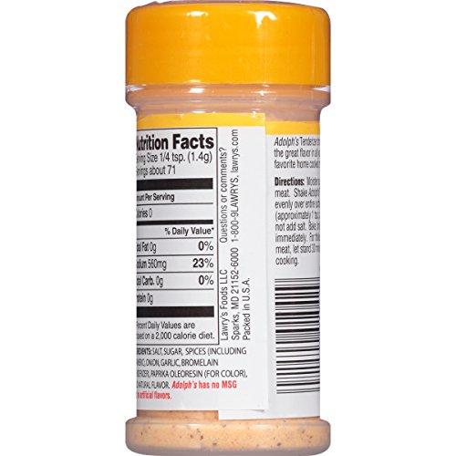 Adolph's Adolph's Seasoned Tenderizer, 3.5 oz (Pack of 12)