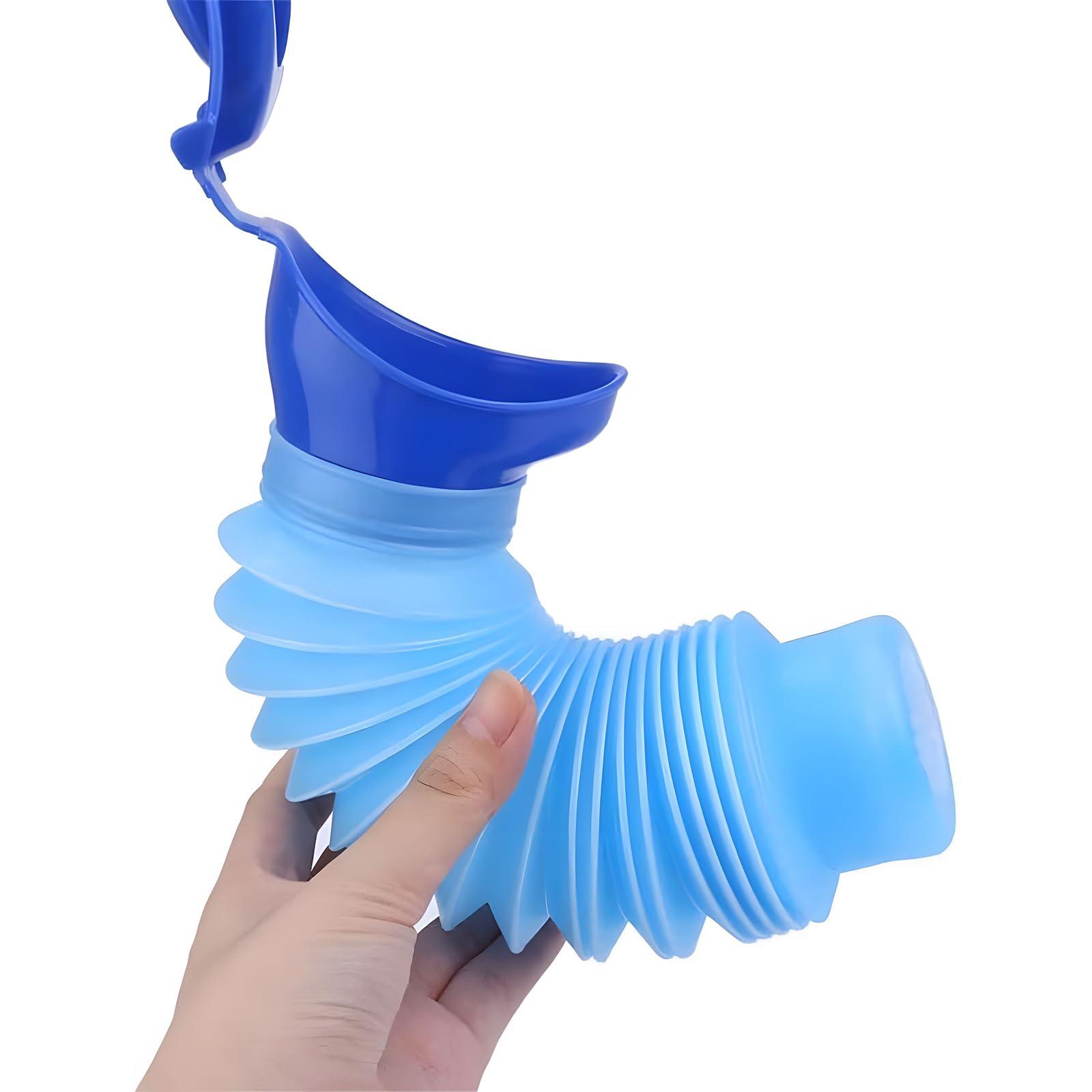 GREATCITI GREATCITI Emergency Urinal, Pocket Toilet for Men Women, Pee Bottles with Sealed Lid Collapsible Portable Urinals for Camping Travel Car Traffic Jam 750ML