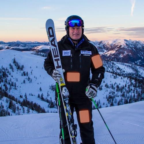 WOTING Body Warmers Adhesive 40 Packs, Disposable Body Warmers Long Lasting Safe Natural Odorless Air Activated Warmers Up to 12 Hours of Heat - Stick Body Warmers Natural Warm Patch for Cold Weather