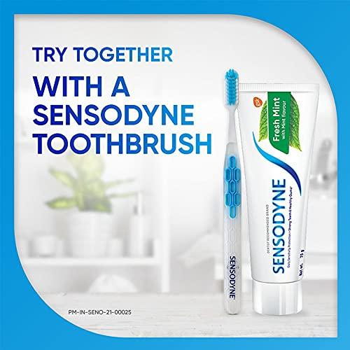 Sensodyne Sensodyne Fresh Mint Sensitivity Toothpaste for Sensitive Teeth and Fresh Breath 70g (Pack of 1)