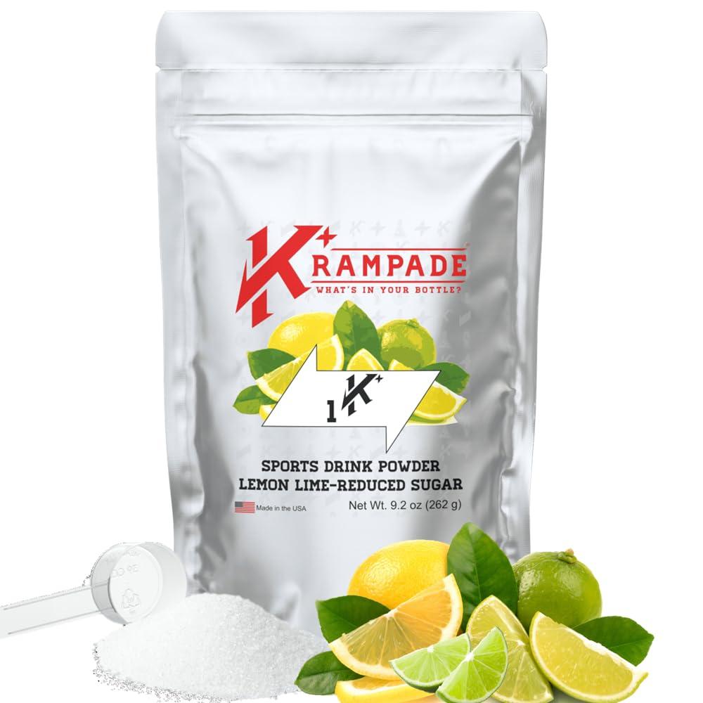 Krampade Krampade 1Krs Potassium Powder Drink Mix | 1000 mg | Hydration and Cramp Prevention