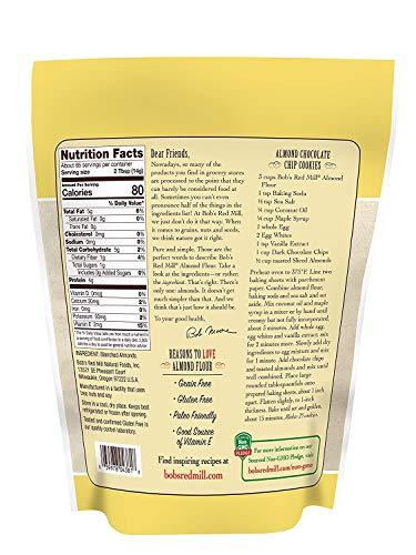 Bob's Red Mill BOB'S RED MILL Flour Almond Blanched, Size (32 OZ, Pack - 2)