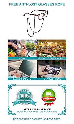 OCCI CHIARI OCCI CHIARI Reading Glasses 5.0 for Women Cateye Readers 0 100 150 200 250 300 350 400 500 600 (Demi, 5.0)