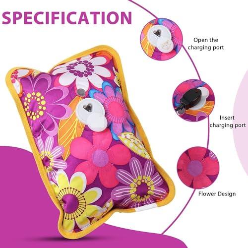 Generic \"Heating Bag Hot Water Bag Electric Heating Pad for Back Pain Hot Bags for Pain Relief Heat Pouch Hot Pack for Period Cramps (Hot Water Bag)\"