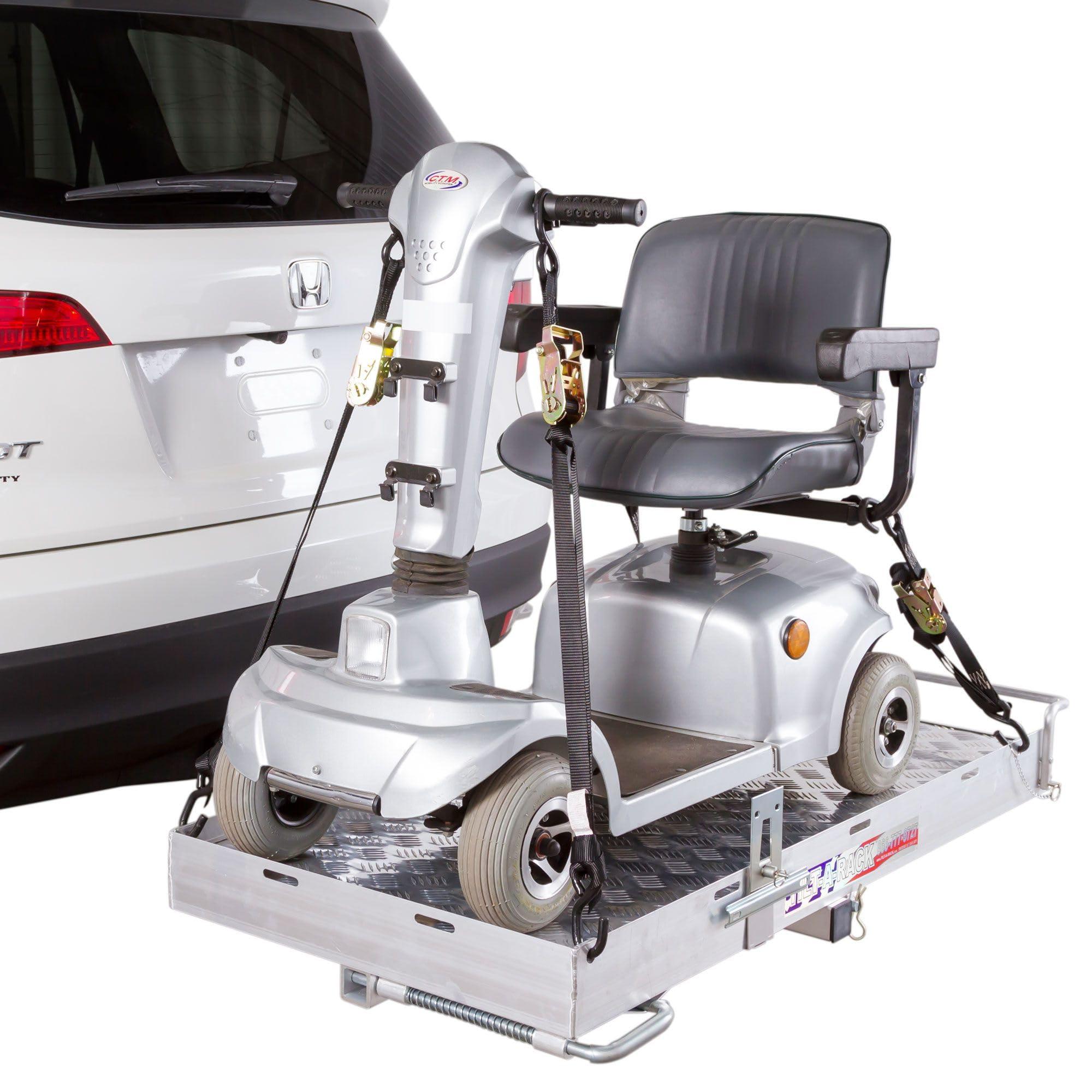 Tilt-A-Rack Tilt-A-Rack Aluminum Scooter and Wheelchair Full Size Carrier - 350 lb. Capacity