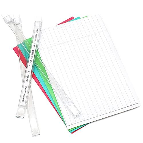 Mabis Briggs ID Wrist Bands, 50 Count, Tubular and Waterproof with Multiple Insert Colors, Hospital ID Bracelet, Party Wristbands or Event Bracelet, 50 Count (Pack of 1)