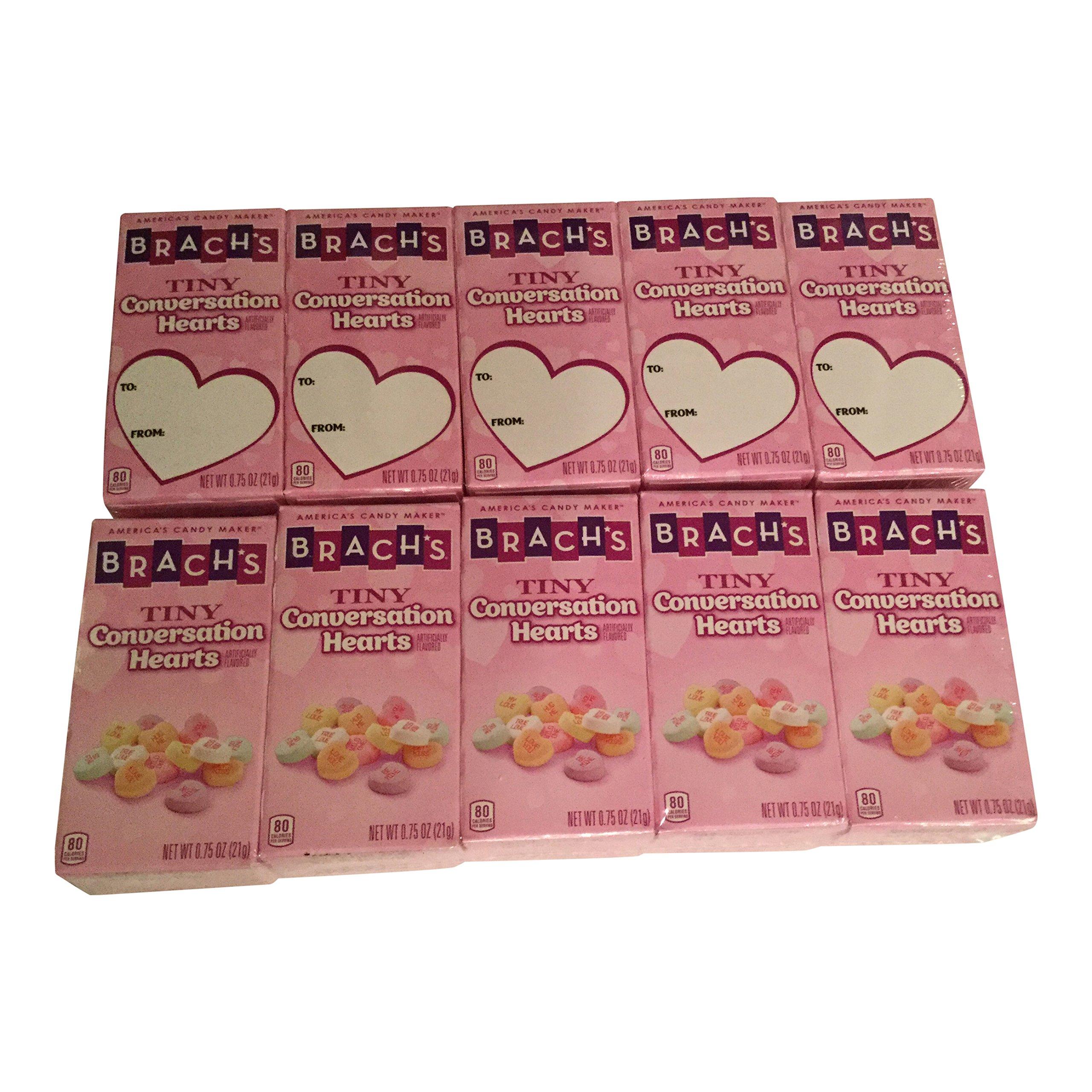 Brach\'s Brach\'s Tiny Conversation Hearts, 0.75 oz Boxes (Pack of 20)