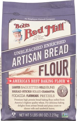 Bob\'s Red Mill Bob\'s Red Mill Artisan Bread Flour, 5-pound (Pack of 4)