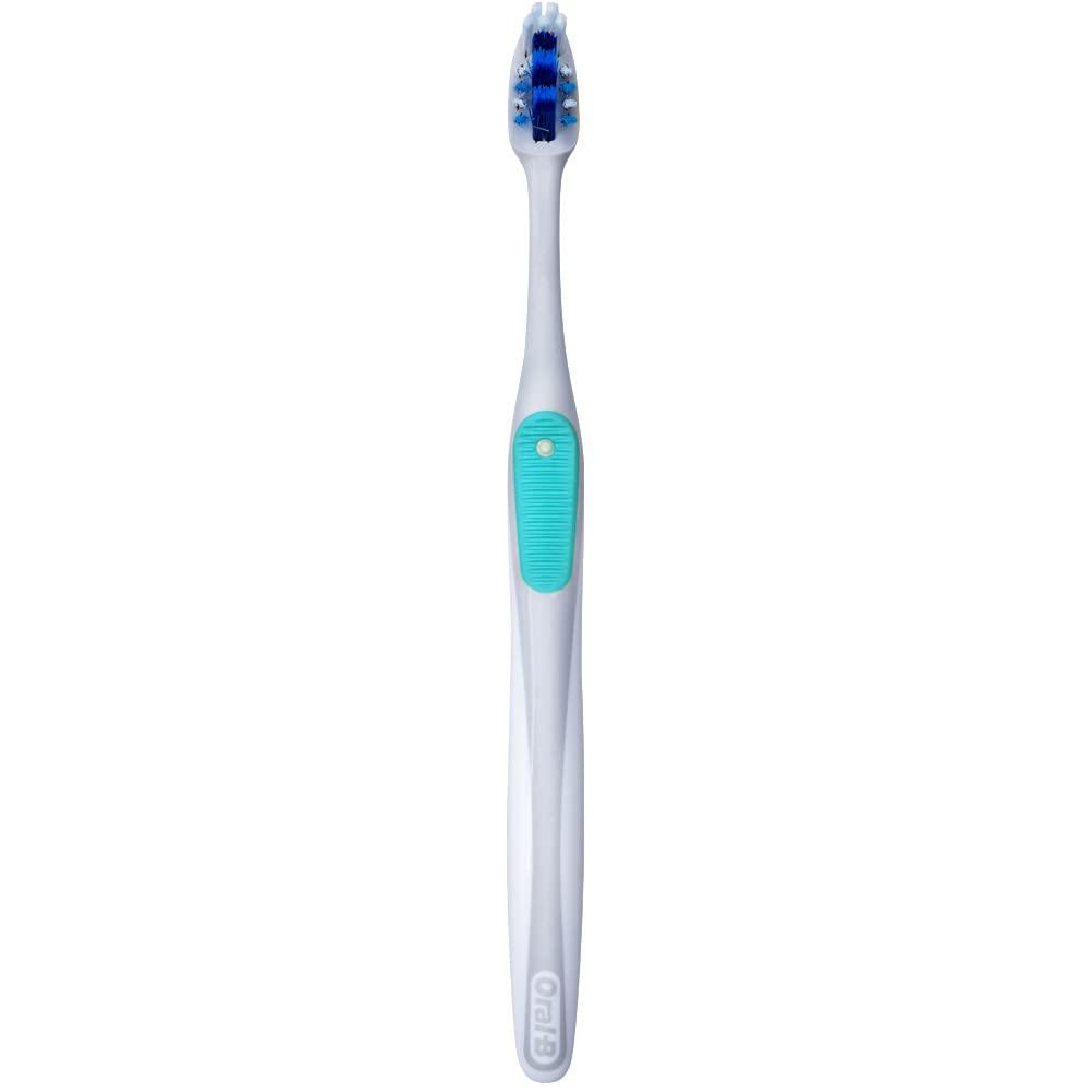 Oral-B Oral-B Cross-Action Toothbrush, Bristles Compact Head PRO, Soft - 3 Pack