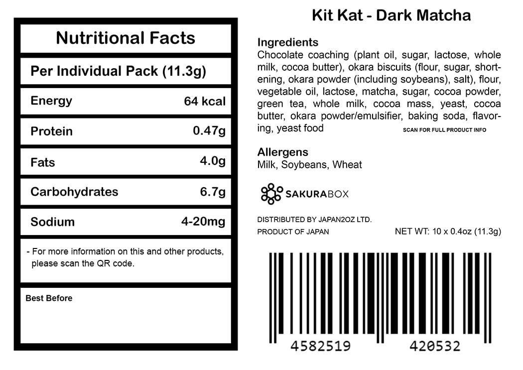 Japan2oz Bringing Japan to your Doorstep Japanese Snack Box and Kit Kat Bundle - 30 Japanese Candy & Snacks + Matcha & Strawberry KitKats Bags