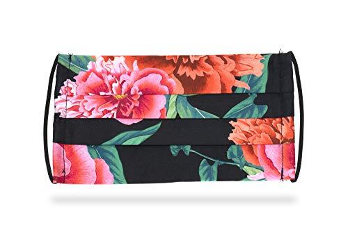 Medi+Sons Supply Medi+Sons Supply Washable 3 Layer Designer Women's Face Mask Covering, Designer Floral and Animal Patterns, 3 Pack