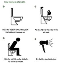 KOREAC KOREAC_ Stainless Sitz Bath Maternity Hemorrhoids Lower Abdominal Coldness Diseases Period Pain