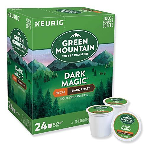 Green Mountain Coffee Roasters Green Mountain Coffee Decaf Dark Magic, 24ct K-Cup for Keurig Brewers(packaging may vary)