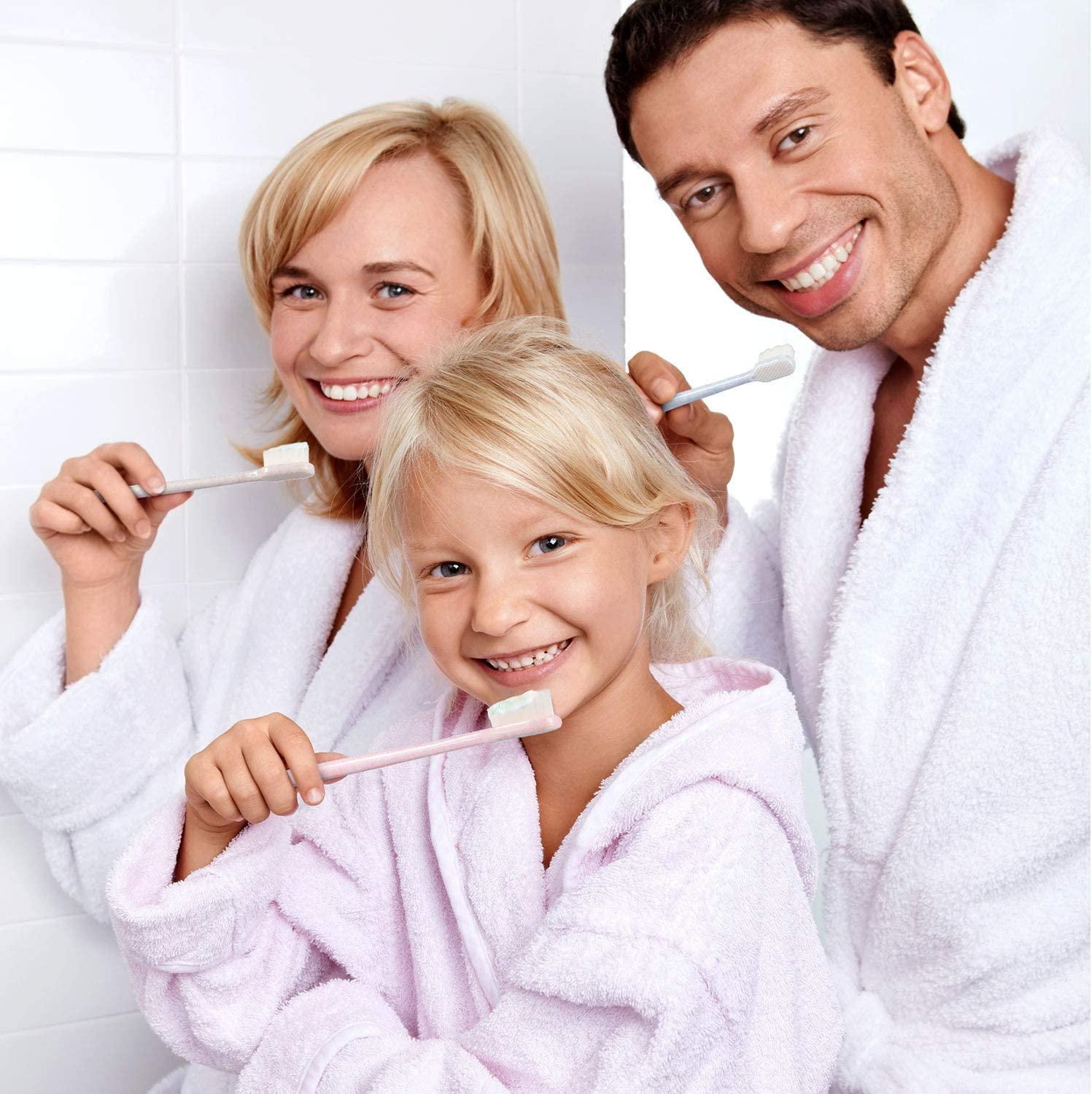 Bopanol Bopanol 8Packs BREVI Toothbursh, BREVI Nordic-Inspired Premium Nano Toothbrush,Wave Bristle, BREVI Toothbrush Nano, Ultra-fine Soft Toothbrush with 20000 Soft Bristles,for Sensitive Gums and Teeth