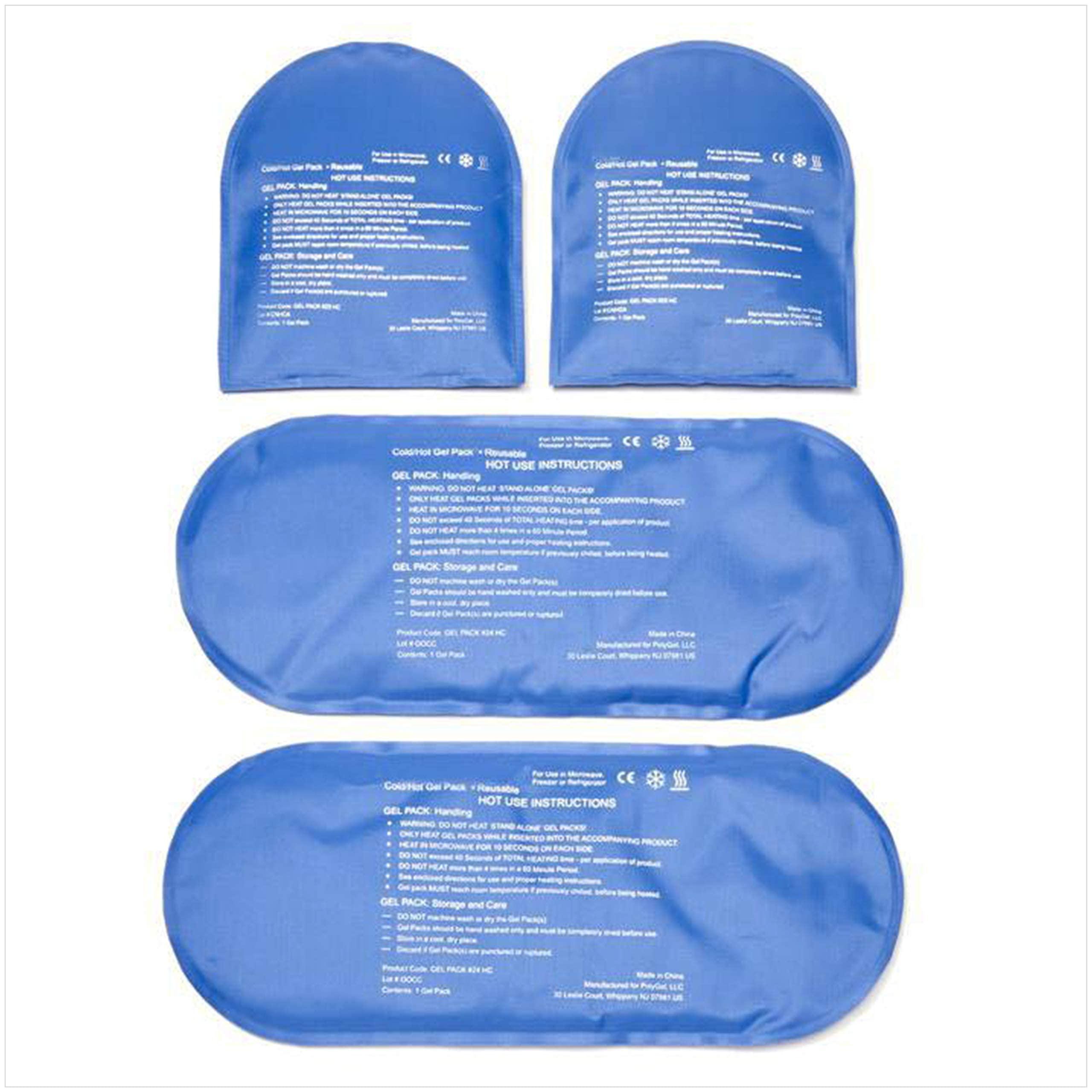 NatraCure NatraCure Cold Therapy Socks and Extra Gel Packs Bundle - Size: L/XL