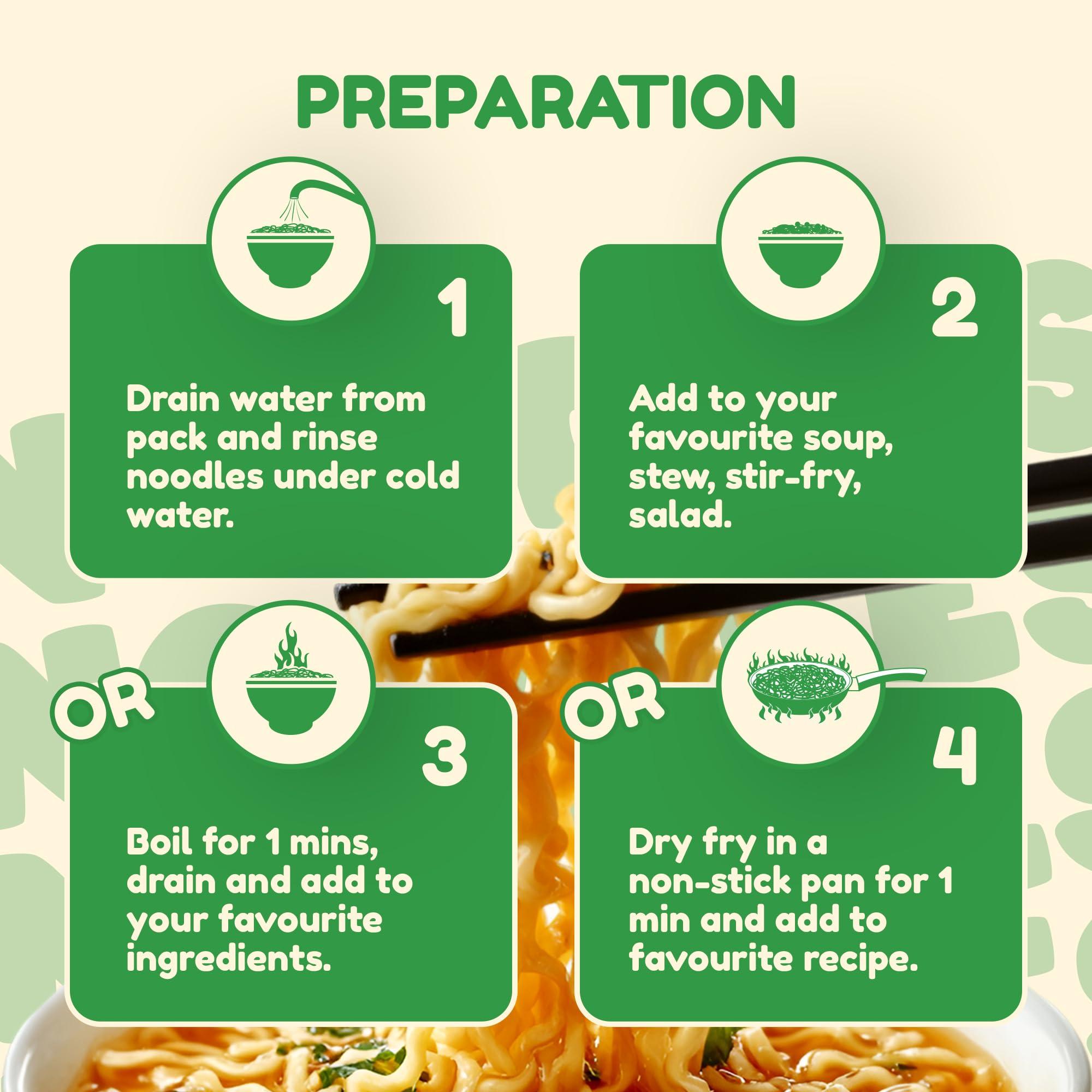 Better Than Noodles Better Than Noodles Certified Organic. Vegan, Gluten-Free, Non-GMO, Konjac Noodles 14 Ounces (6 Pack)