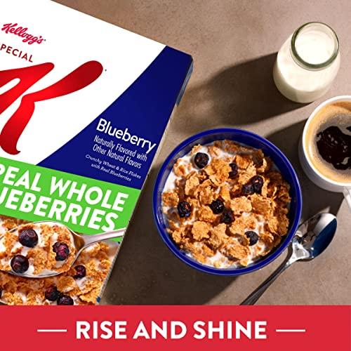 Special K Special K Breakfast Cereal, 11 Vitamins and Minerals, Made with Real Blueberries, Blueberry, 11.6oz Box (1 Box)