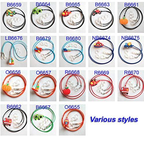 CLIP BTE Hearing Aids Protection & Security Clip Anti-Lost Cord Portable Hang Rope for Kid Child Teenager (R6668)