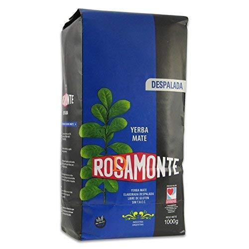 Rosamonte YERBA MATE-1 kilo/2.2 lb, Rosamonte Despalada Without Stems 2.2 lb/1 kilo