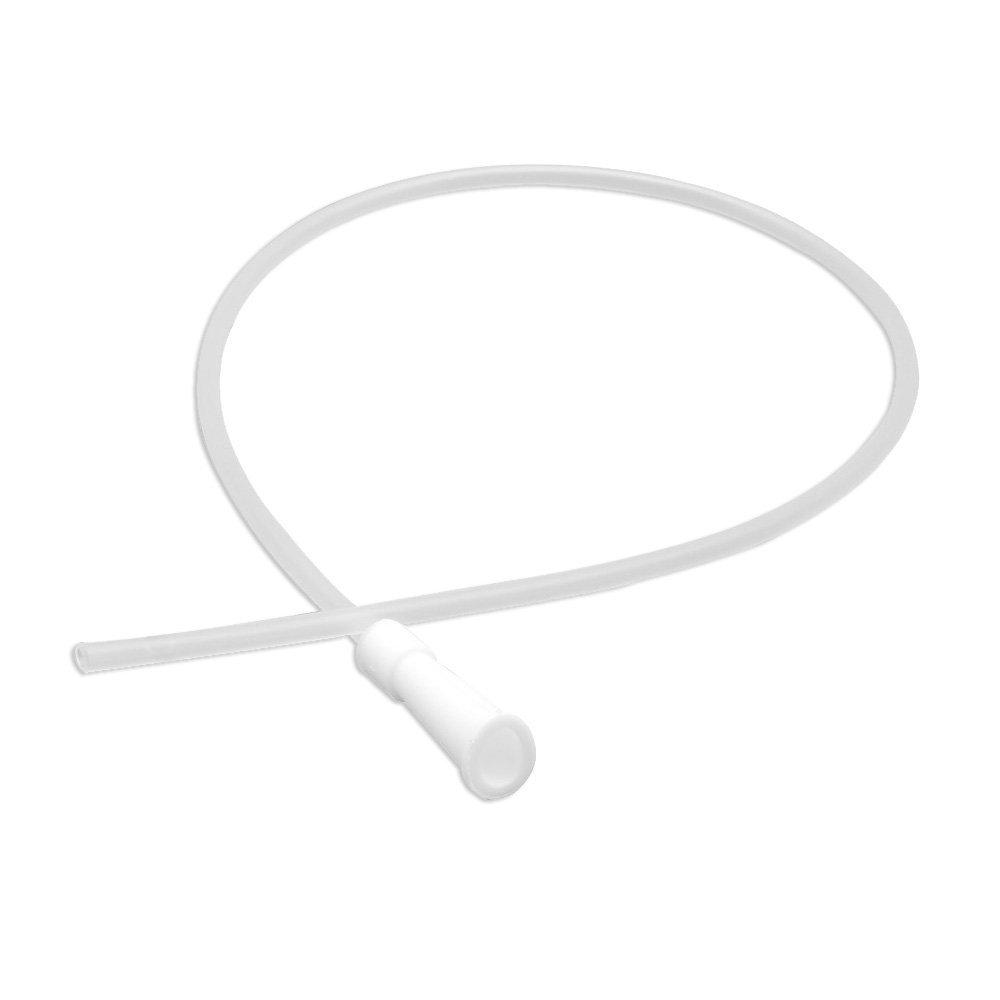 SoulGenie HealthAndYoga Long PVC 12 FR Colon Tips Saver Pack (Set of 10) - Enema Replacement Supplies  Works with Most Enema Kits - Home Use Anal Douche Tubes, Colon Cleanse, Gut Health, Constipation