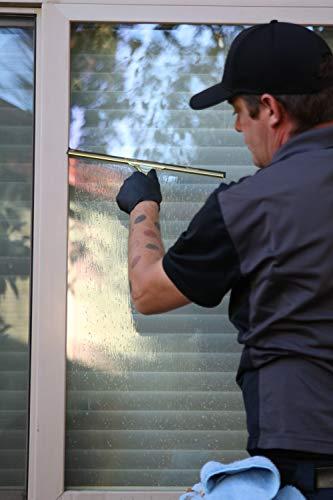 Ettore Ettore 10012 Solid Brass Squeegee, 12-Inch , Gold