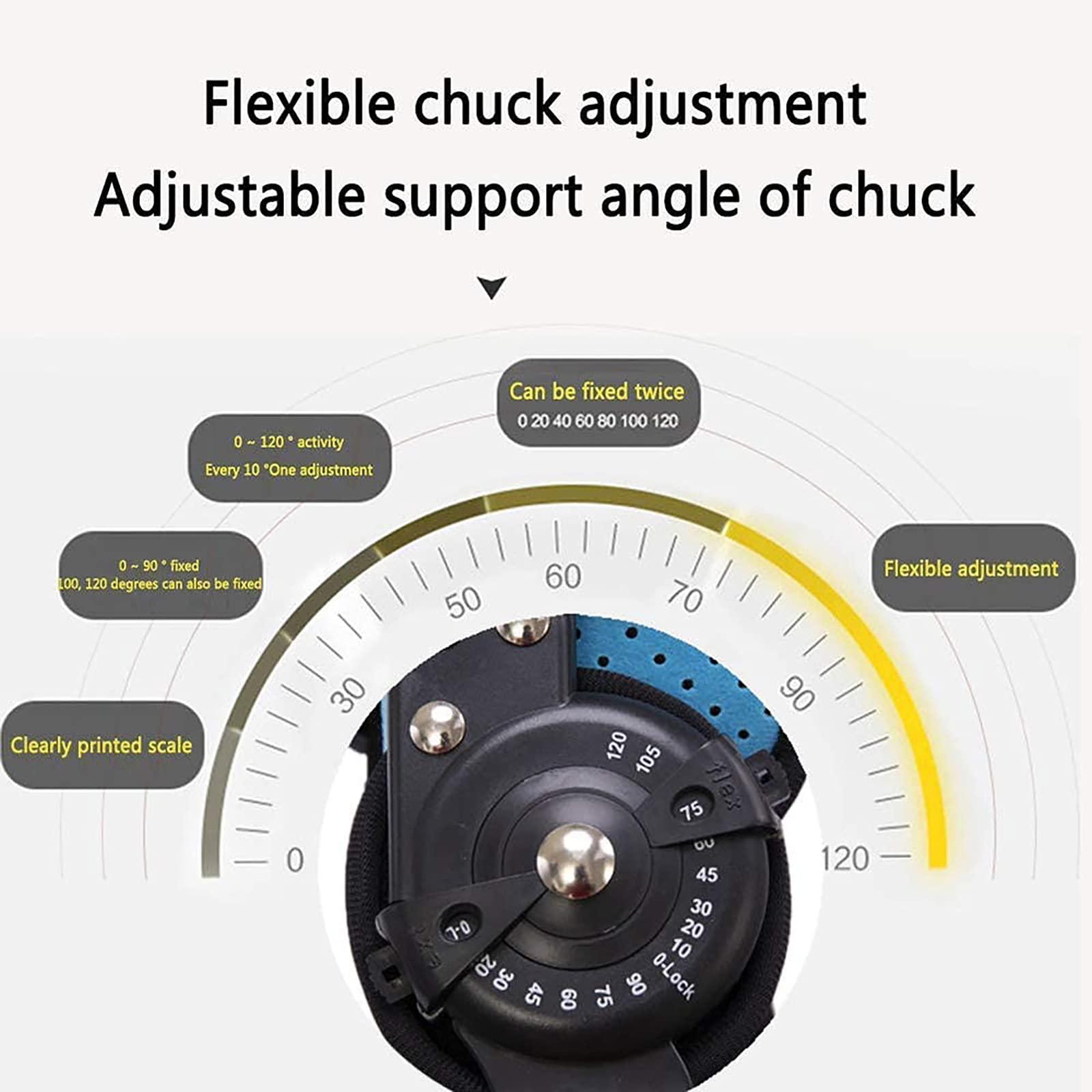 HDGRNCC HDGRNCC Knee Orthosis Immobilizer, Adjustable Hinged Knee Brace Splint Stabilizer ROM Knee Support for ACL Arthritis Meniscus Tear Ligament Injury for Leg Post-Op Fracture